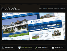 Tablet Screenshot of evolvestudios.com